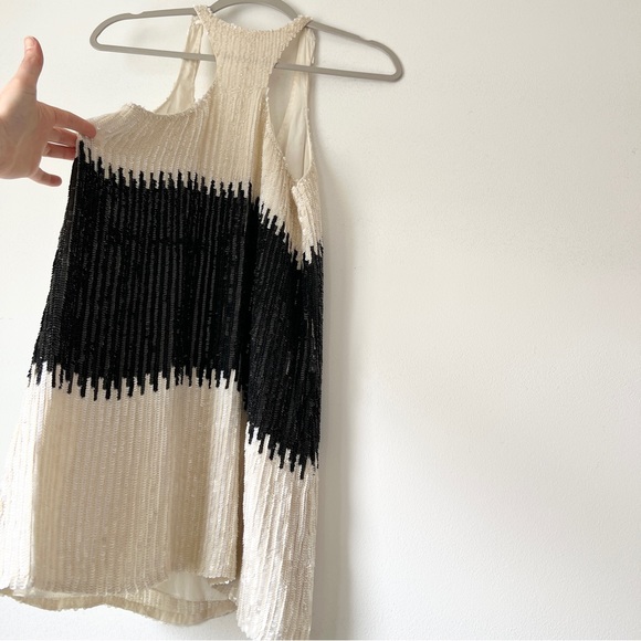 Parker Sequin Mini Flapper Dress Size 0 - Picture 3 of 6